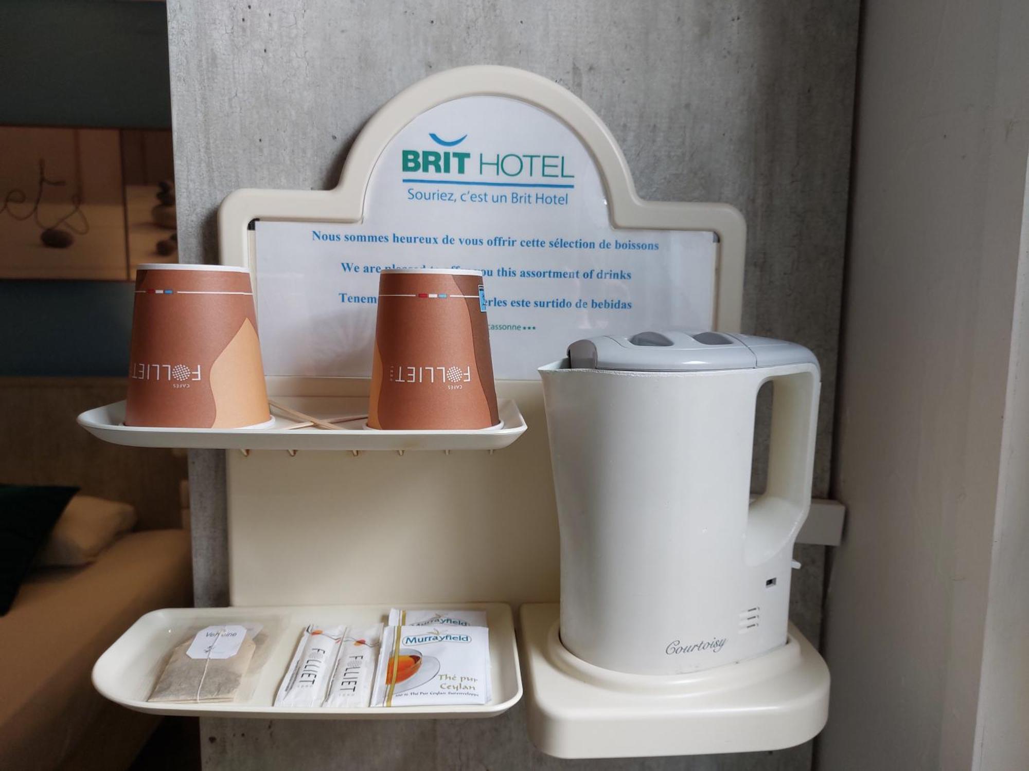 Brit Hotel Bosquet Carcassonne Cite Экстерьер фото