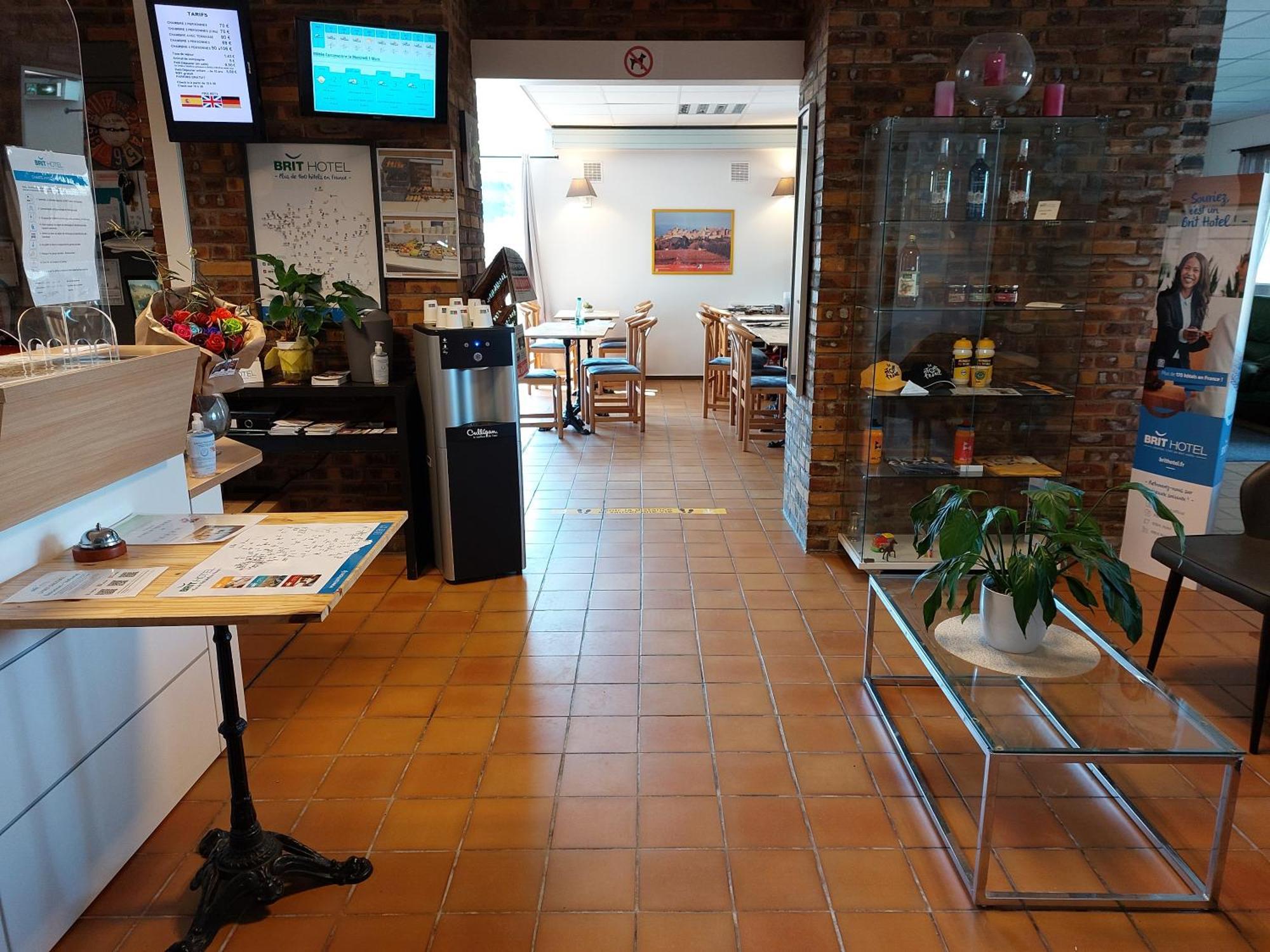 Brit Hotel Bosquet Carcassonne Cite Экстерьер фото